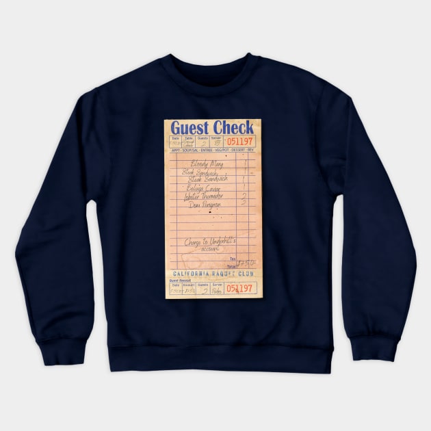 FLETCH - UNDERHILL'S CHECK Crewneck Sweatshirt by Simontology